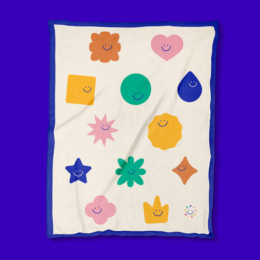 Happy Colors & Shapes Blanket